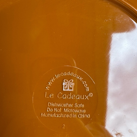 Rustic Yellow Rooster Plate Set - Picture 5 of 5